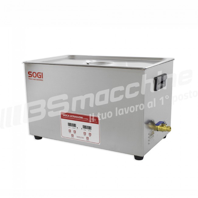 Vasca professionale ultrasuoni riscaldata 30L SOGI VL-U3000R